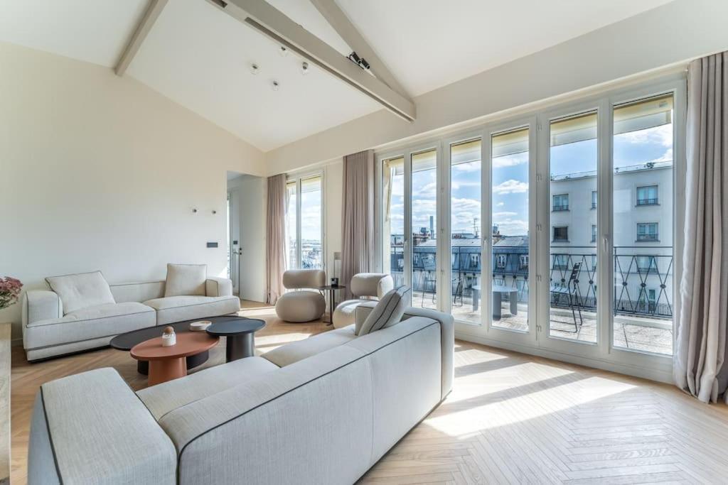 Luxueux Haussmannien Avec Vue Sur Appartement Parijs